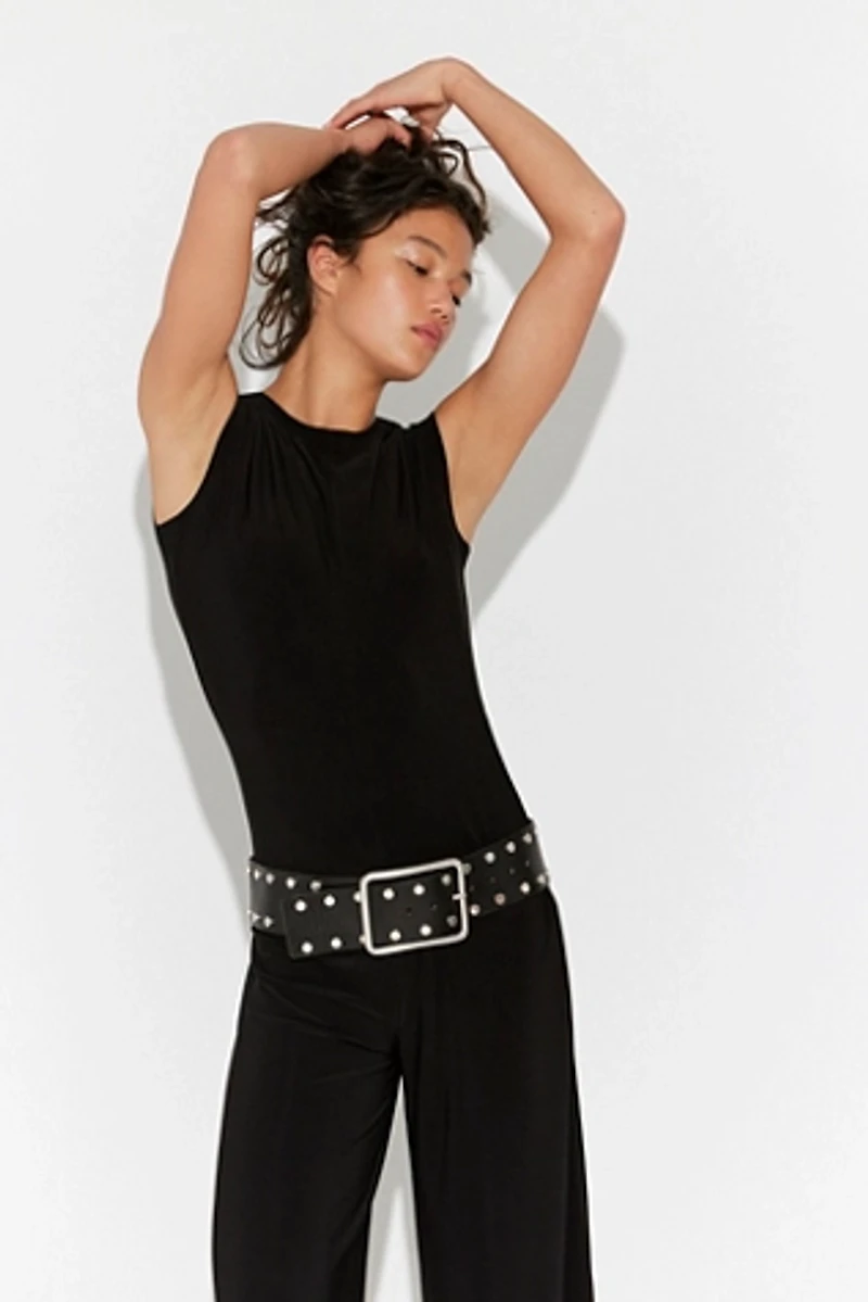 Norma Kamali Sleeveless Jumpsuit