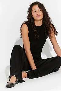 Norma Kamali Sleeveless Jumpsuit