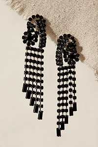 Follow The Rhythm Rhinestone Earrings