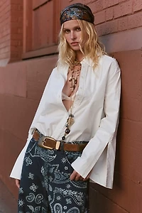 We The Free Big Cuff Button Down