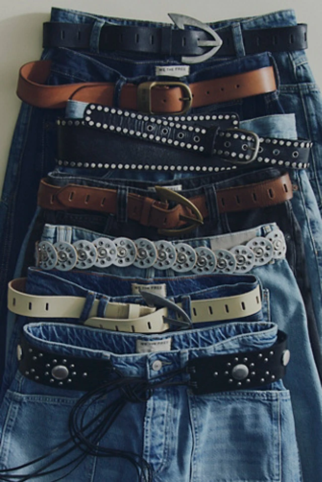 Free People Supernova Hip Belt S/M Boho Festival Free People Supernova Hip Belt In Chocolate - 22% Off  main image 4