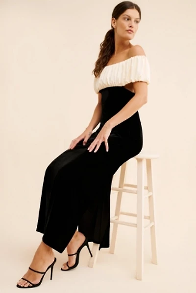 annika velvet maxi dress Altar'd State Annika Velvet Maxi Dress