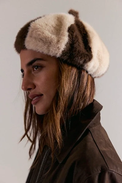 Faux Fur Beret
