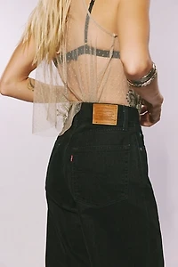 Levi's Baggy Dad Flocked Jeans