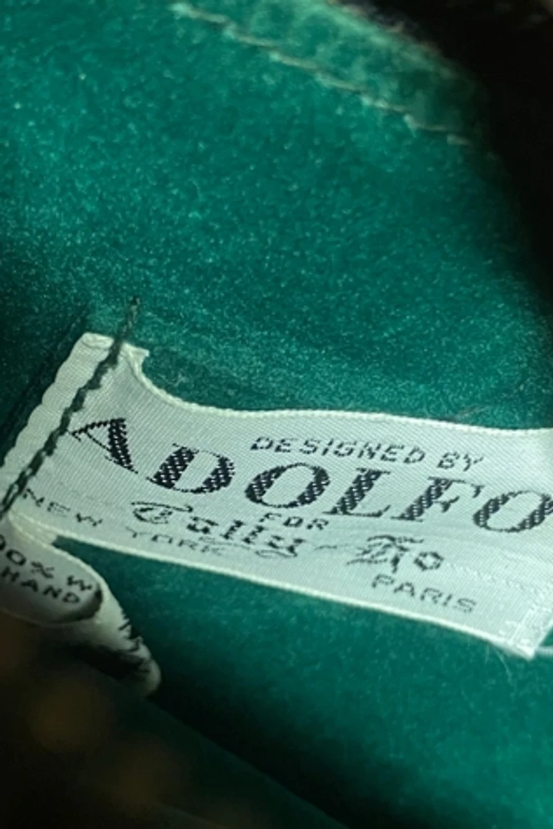 1960s Adolfo Handmade Needlepoint Bag Selected By Ritual Vintage