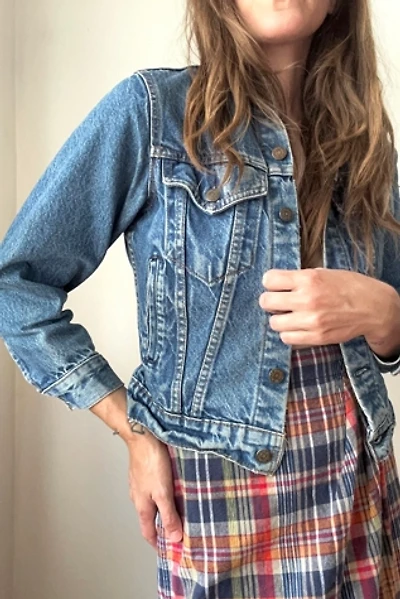 Vintage 1980s Blanket Back Levis Denim Jacket Selected by Grievous Angel Vintage