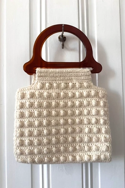 Vintage Hand Knit Wool Purse Selected by KA.TL.AK