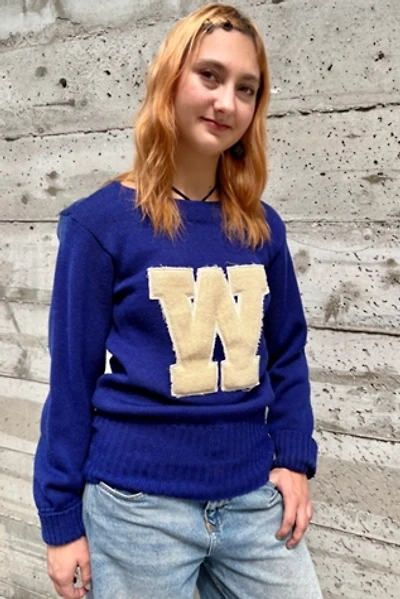 Vintage Warriors Collegiate Wool Sweater Selected by Nomad Vintage