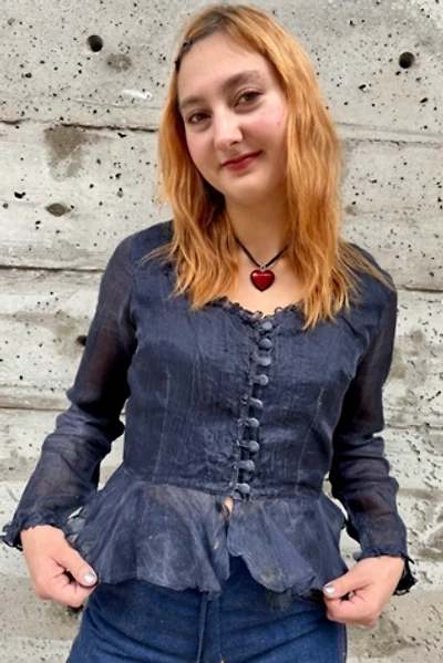 Vintage Mary Adam’s Edwardian Style Blouse Selected by Nomad Vintage