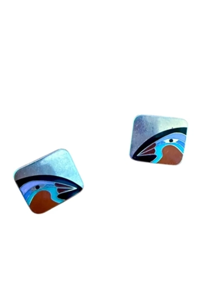 1980s Laurel Burch Bird Earring Selected by Personal Choice