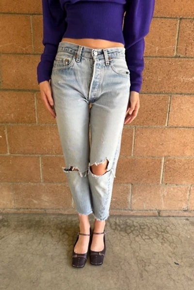 Vintage Levi Thrashed Jeans with Holes Selected by Personal Choice