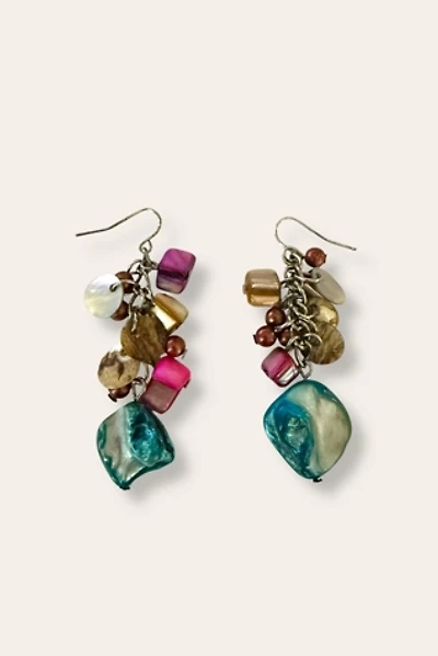 Y2K Mother Of Pearl Earrings Selected By Afterlife Boutique