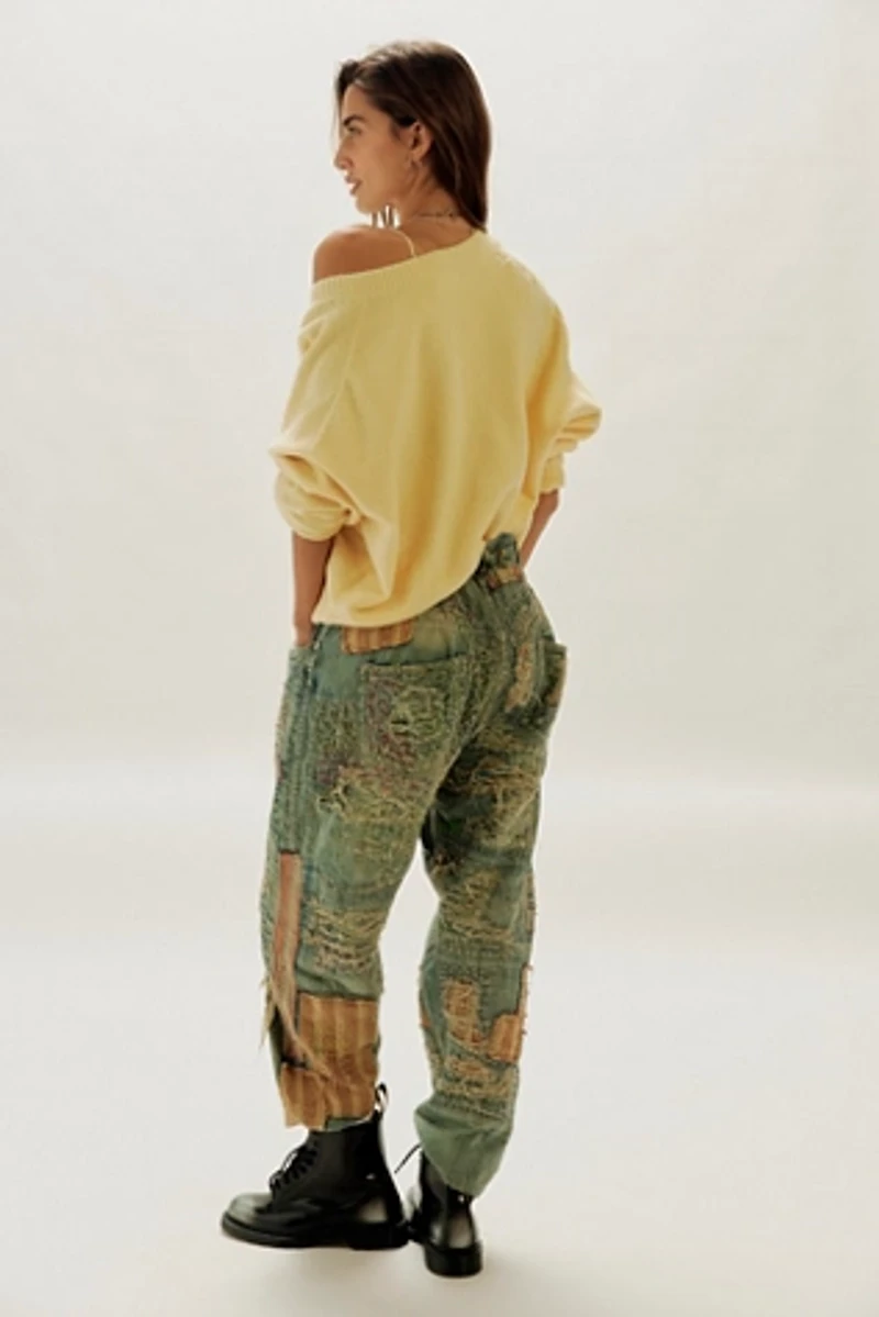 Magnolia Pearl Salvaged Workwear Jeans