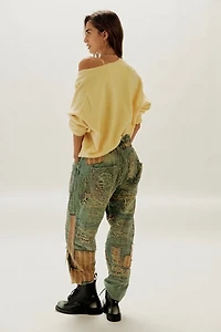 Magnolia Pearl Salvaged Workwear Jeans