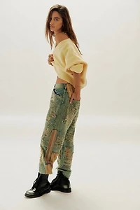 Magnolia Pearl Salvaged Workwear Jeans