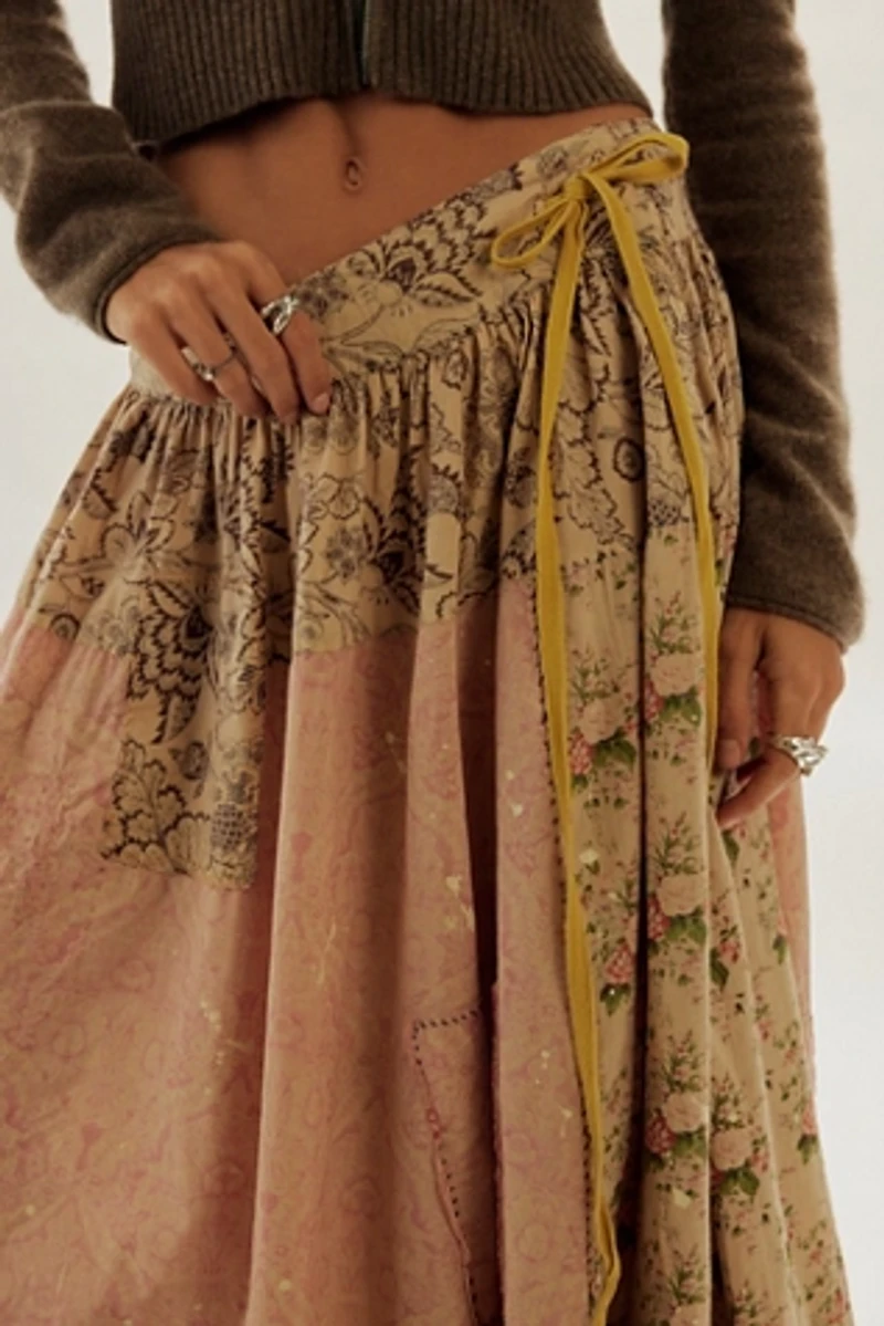 Magnolia Pearl Patchwork Old Friends Skirt