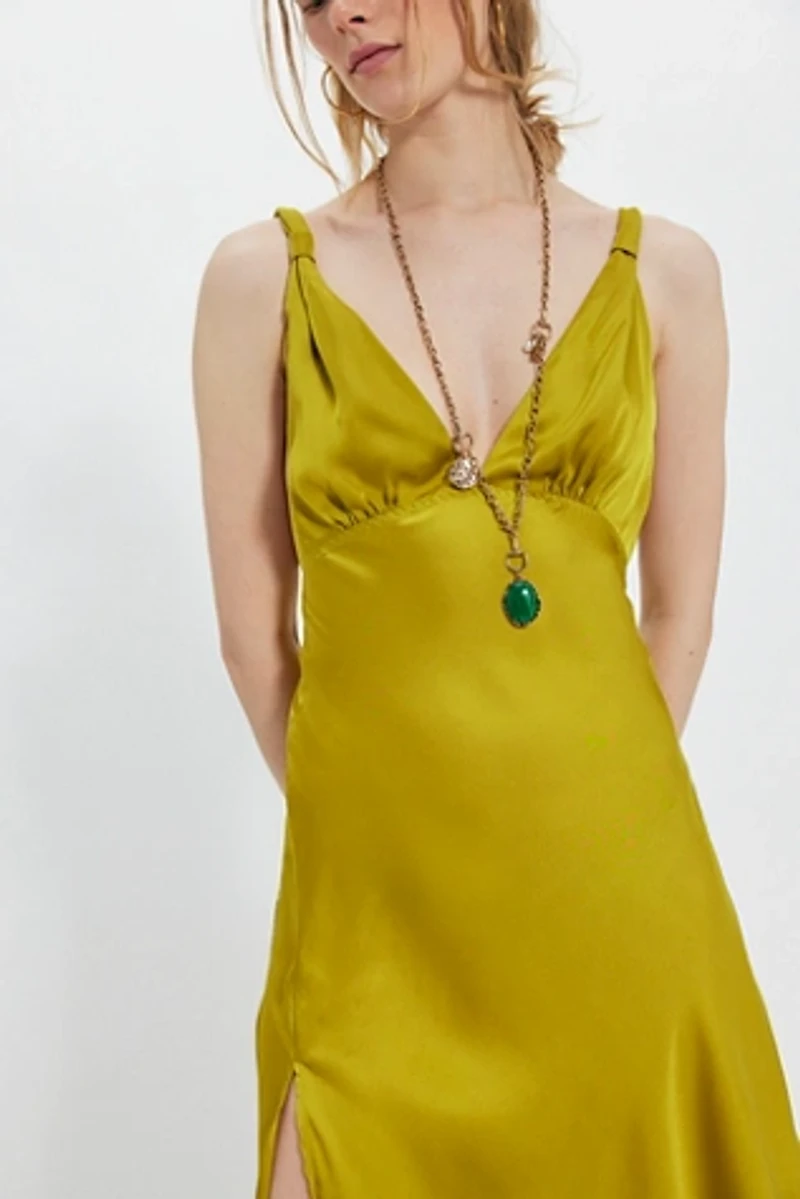 Show Business Midi Slip Dress