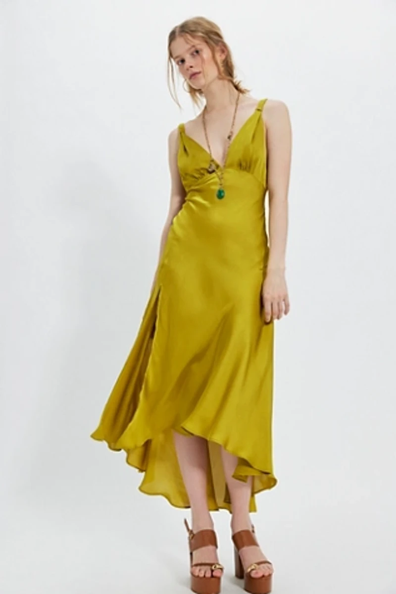 Show Business Midi Slip Dress