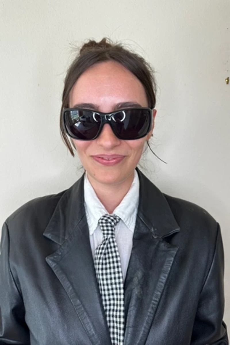 Medusa Monogram Versace Black Wrap Sunglasses Selected by Picky Jane