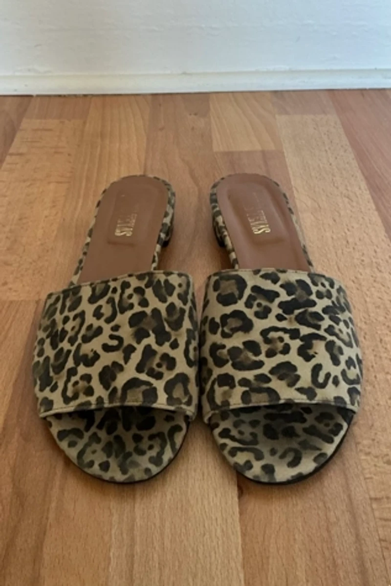 Previously Loved Leopard Paris Texas Sandals Selected by Picky Jane