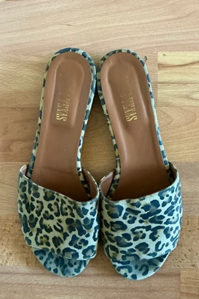 Previously Loved Leopard Paris Texas Sandals Selected by Picky Jane