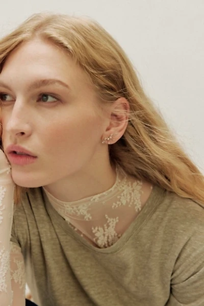 Scosha The Diamond Burst Stud Earrings