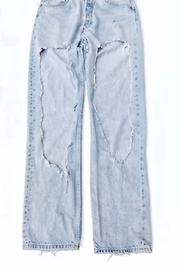 Levi's 501 Ripped Distressed Jeans Selected by Garbage Soup