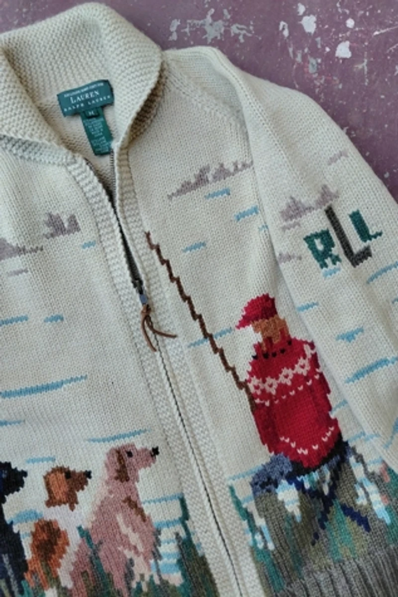 Ralph Lauren Cowichan Sweater Selected by Garbage Soup