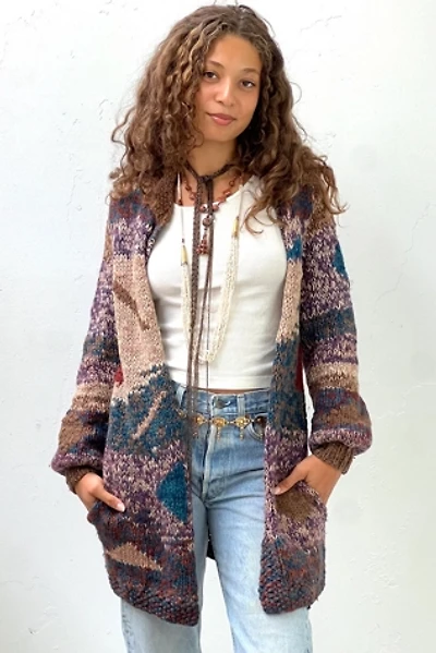 Vintage Hand MadeWool Sweater Coat Selected by Anna Corinna