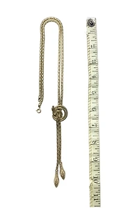 Art Deco Triple Snake Lariat Necklace Selected by Lux Revival