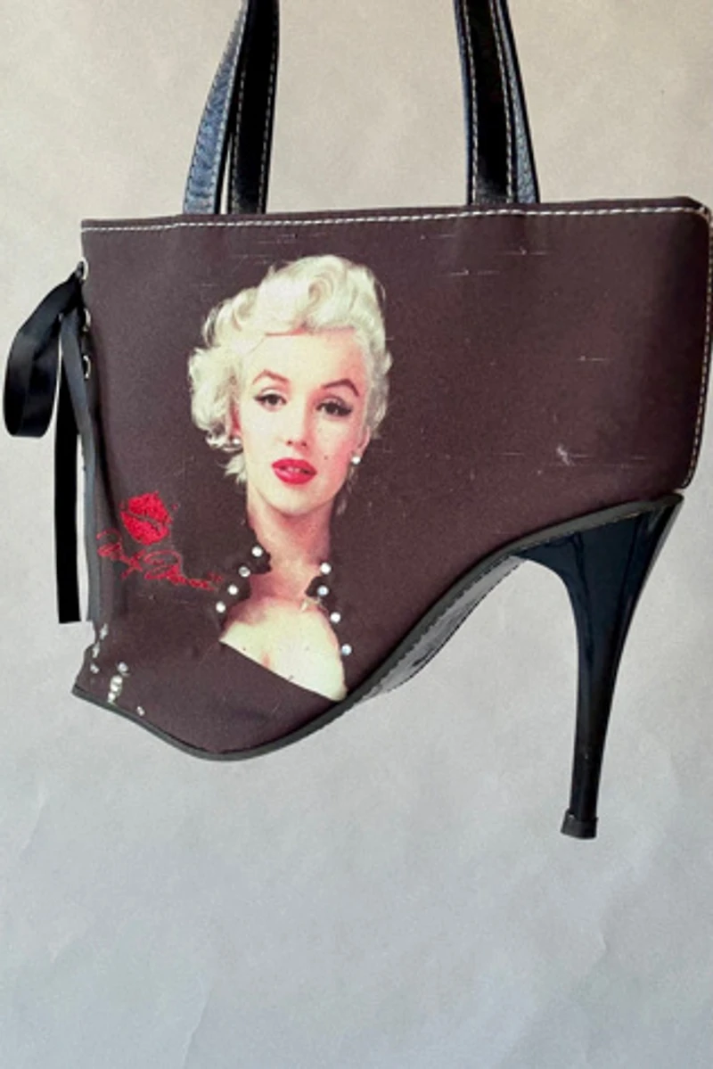 90's Marilyn Monroe Heel Purse Selected by Wax Plant
