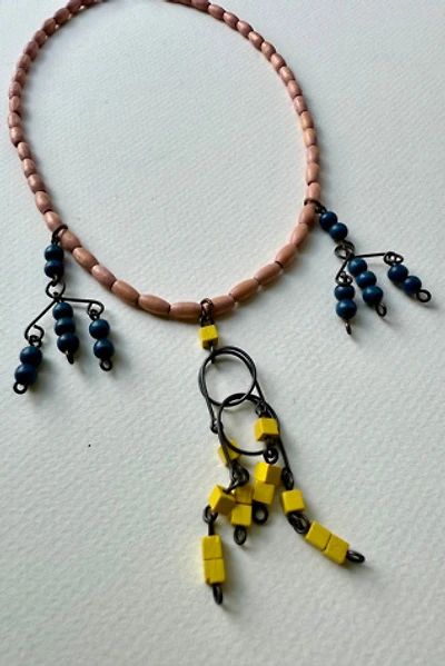 Wood Bead Necklaces Selected by Wax Plant