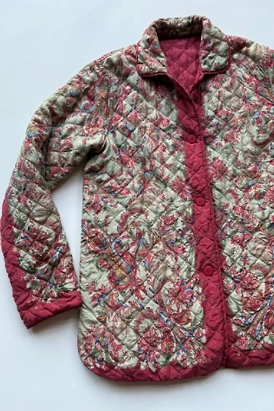 Reversible Quilted Silk Jacket Selected by Wax Plant