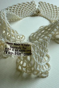 1950's Beaded Collar Necklace Selected by Wax Plant