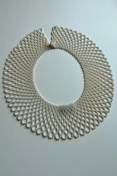 1950's Beaded Collar Necklace Selected by Wax Plant