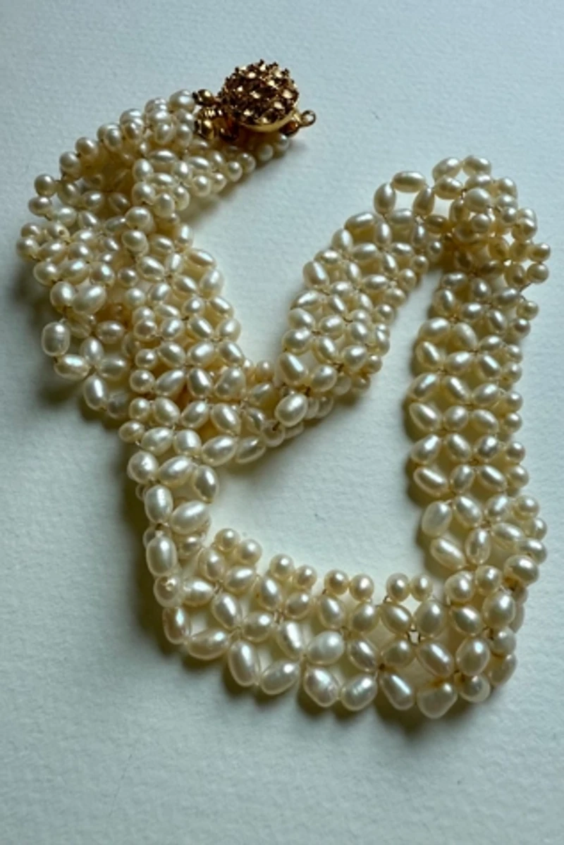 Pearl Choker Necklace Selected by Wax Plant