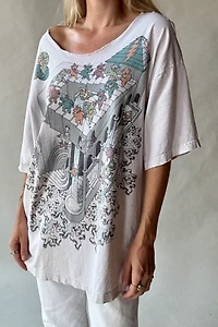Thrashed Grateful Dead T Shirt Selected by Wax Plant