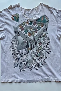 Thrashed Grateful Dead T Shirt Selected by Wax Plant