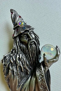 80's Merlin Brooch Selected by Wax Plant