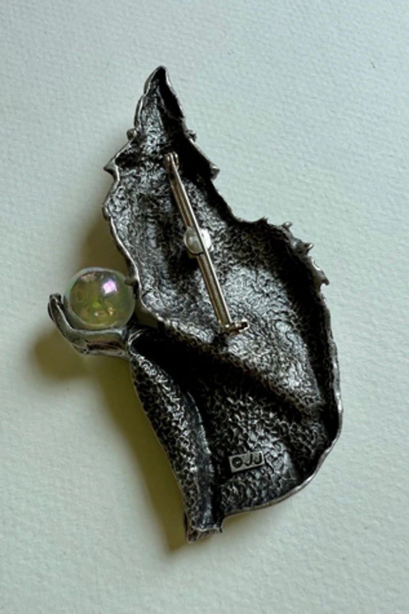 80's Merlin Brooch Selected by Wax Plant