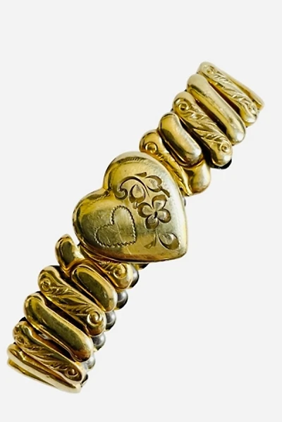 Vintage WW2 Gold Fill Sweetheart Bracelet Selected by FernMercantile