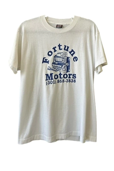 Vintage 1980s Fortune Motors T Shirt Selected By Vintage Warrior