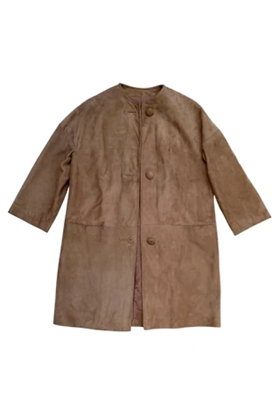 Vintage 1960s Suede Coat Selected by SharpLilTeeth