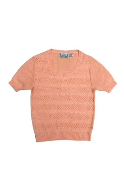 Vintage 1960s Knit Sweater Top Selected by SharpLilTeeth