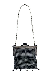 Antique Chainmail Mesh Kiss Lock Evening Bag Selected by SharpLilTeeth