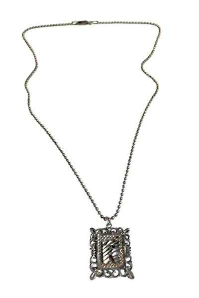 Vintage Letter R Silver Charm Selected By Ankh By Racquel