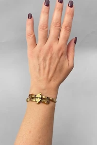 Antique Victorian Gold Filled Etruscan Revival Clamper Bracelet Selected by MARMALADE