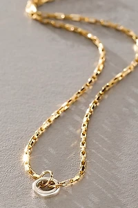 FP x Maura Green Silver & Gold Chain Necklace