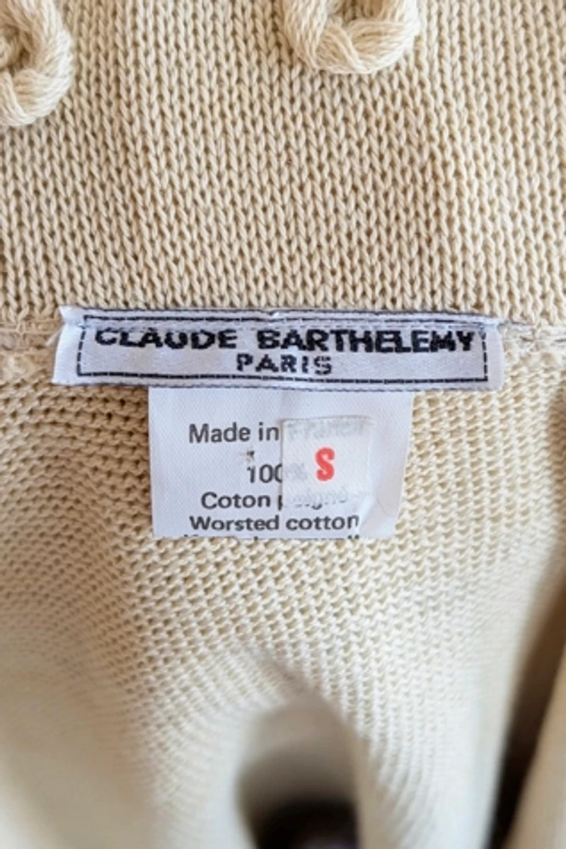 Claude Barthelemy Yellow Knit Metal Heart Set Selected by The Curatorial Dept.
