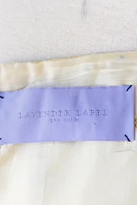 Vera Wang Lavender Label Yellow Strapless Dress Selected by The Curatorial Dept.